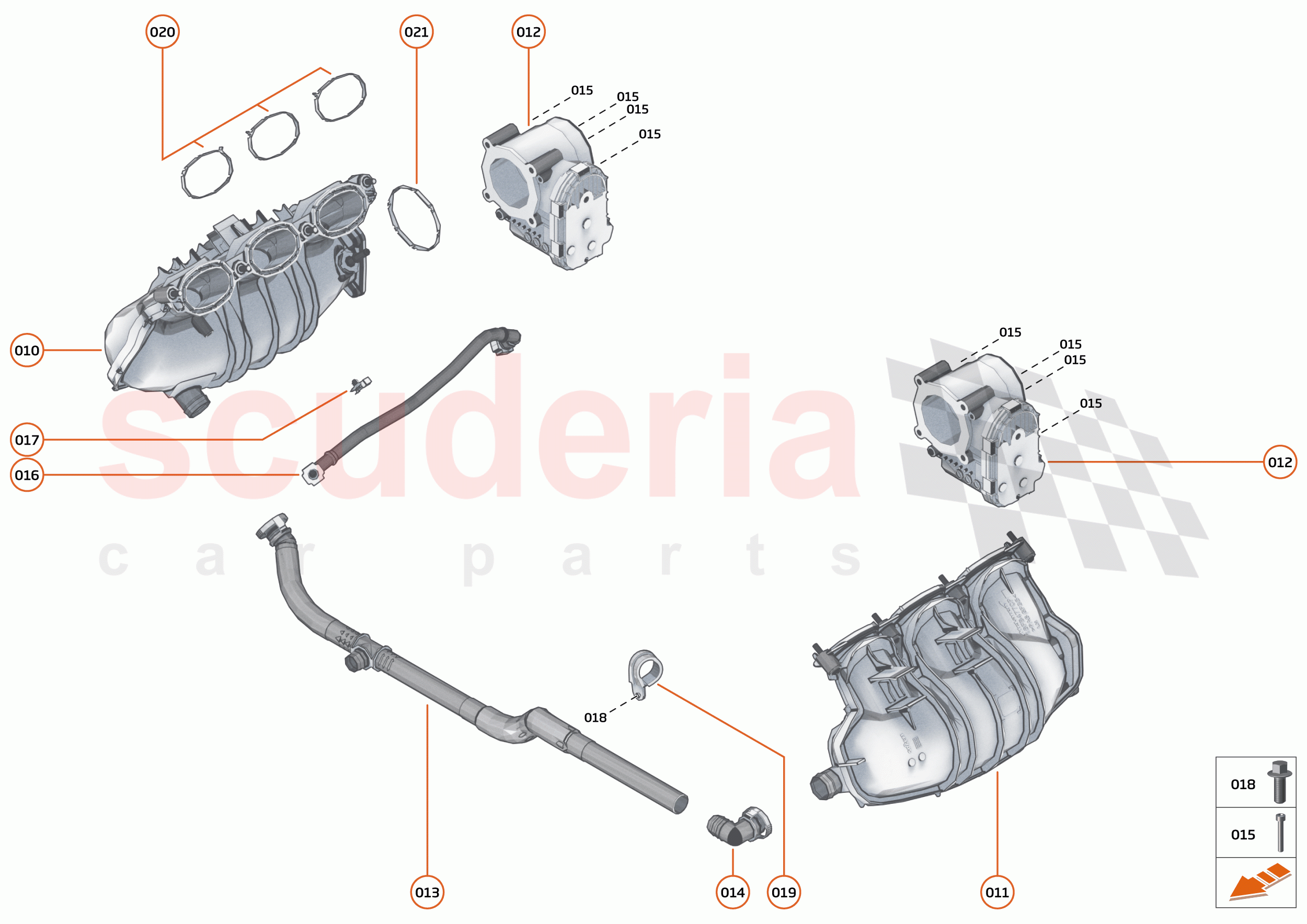 23 - ENGINE - 23.4 - SYSTEM - INTAKE of McLaren McLaren Artura