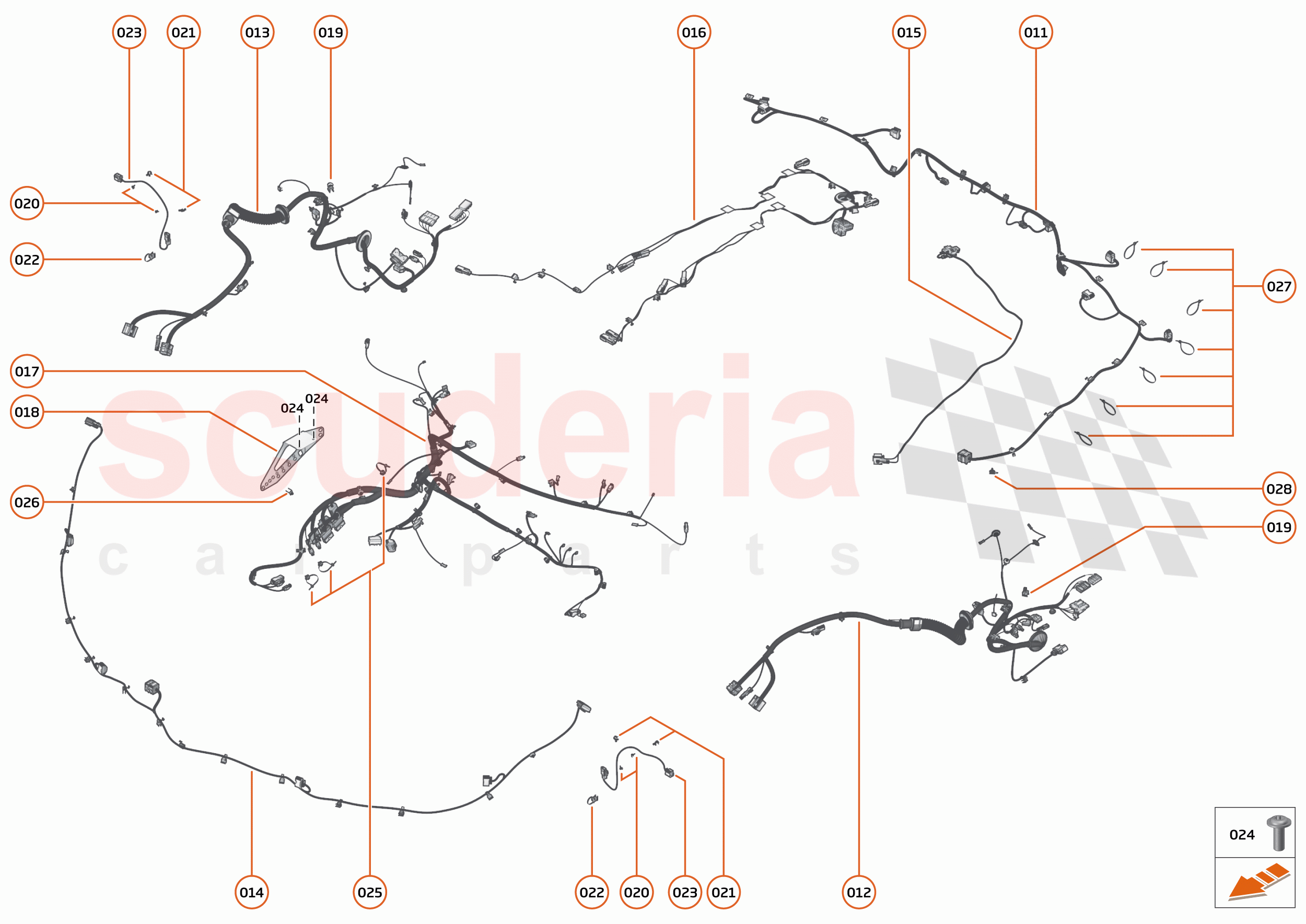 39 - WIRING HARNESS - 39.3 - NON-BODY WIRING HARNESS of McLaren McLaren Speedtail