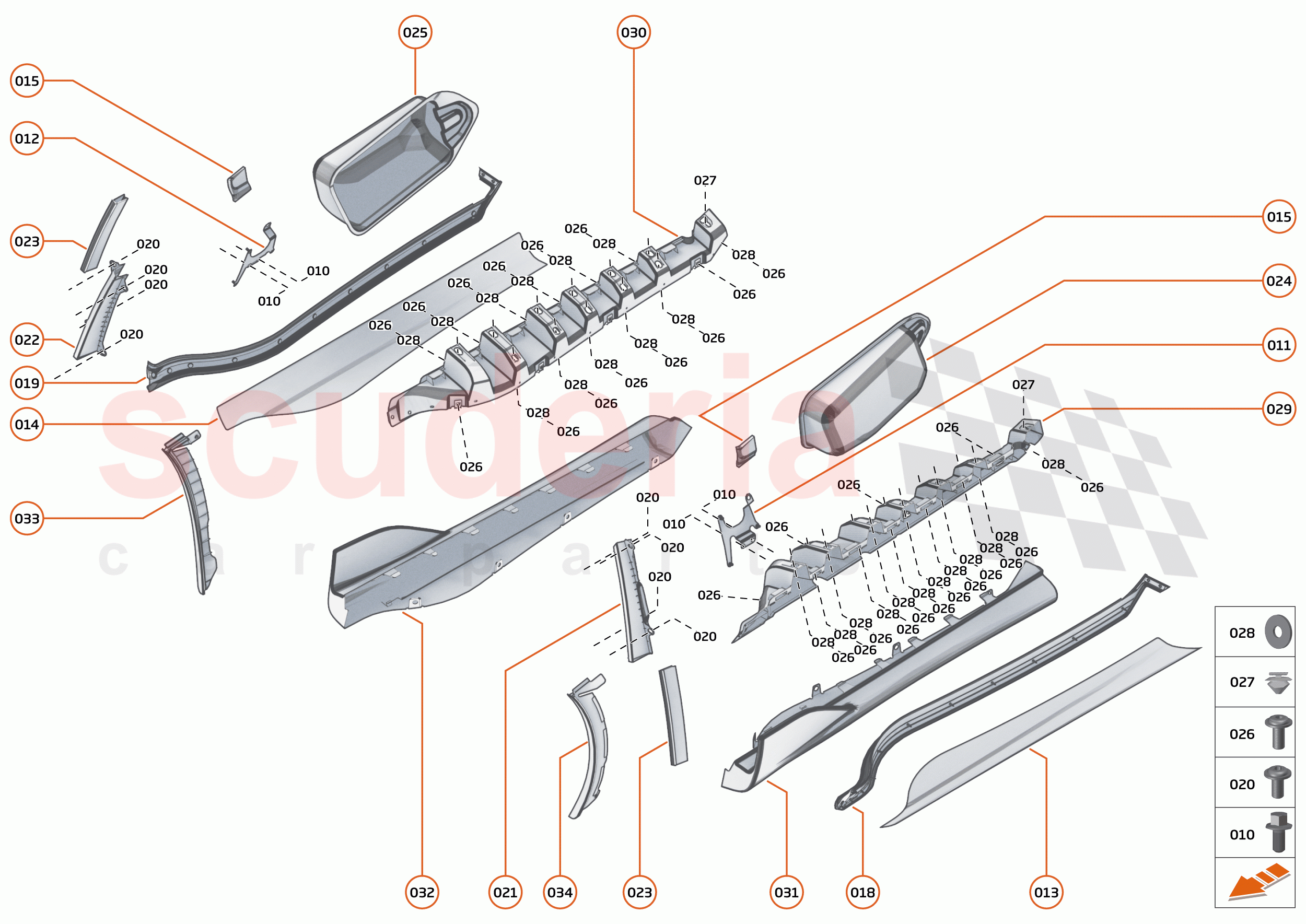 6 - CLOSURES - 6.8 - DOOR HARDWARE of McLaren McLaren 600LT Spider