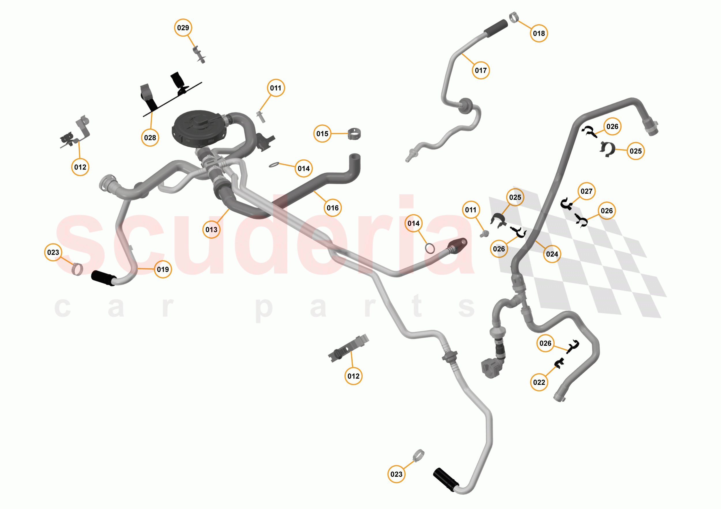 16 - F1 - POWER UNIT - 16.13 - 01 - POWER UNIT - BREATHER ASSEMBLY of McLaren McLaren 675LT Spider