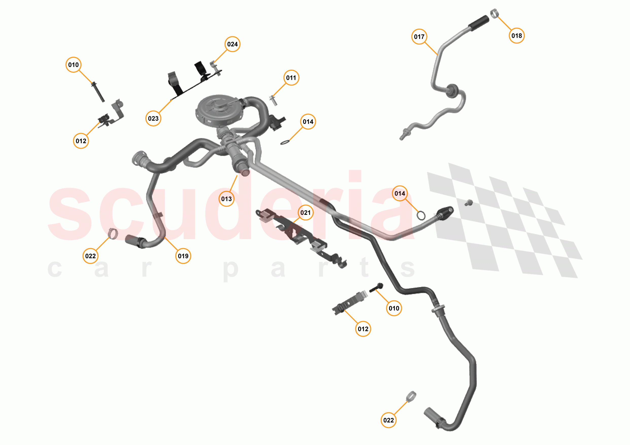 32 - ENGINE - 32.9 - BREATHER ASSEMBLY of McLaren McLaren 540C Coupe