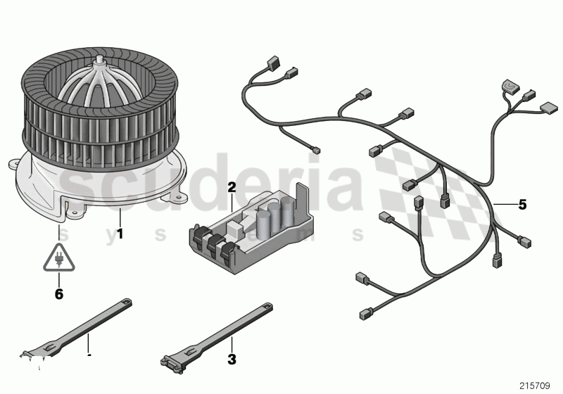 Electric parts automatic air condition of Rolls Royce Rolls Royce Phantom Extended Wheelbase