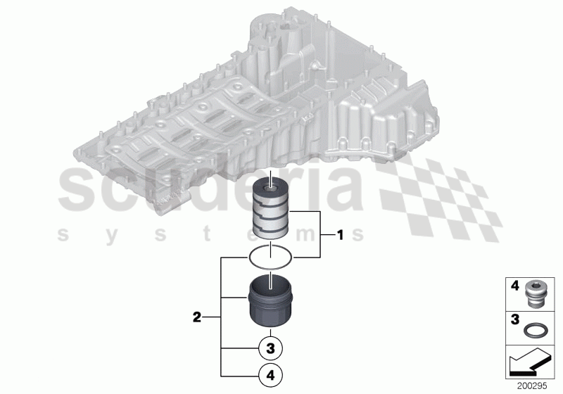 Lubrication system-Oil filter of Rolls Royce Rolls Royce Ghost Series I (2009-2014)