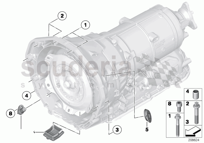 GEARBOX MOUNTING PARTS of Rolls Royce Rolls Royce Ghost Series I (2009-2014)