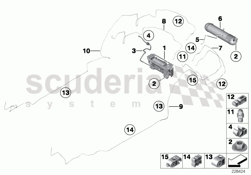 LEVELLING DEVICE/PRESSURE ACCUMULATOR of Rolls Royce Rolls Royce Ghost Series I (2009-2014)