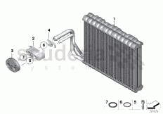 Evaporator / Expansion valve of Rolls Royce Rolls Royce Ghost Series I (2009-2014)