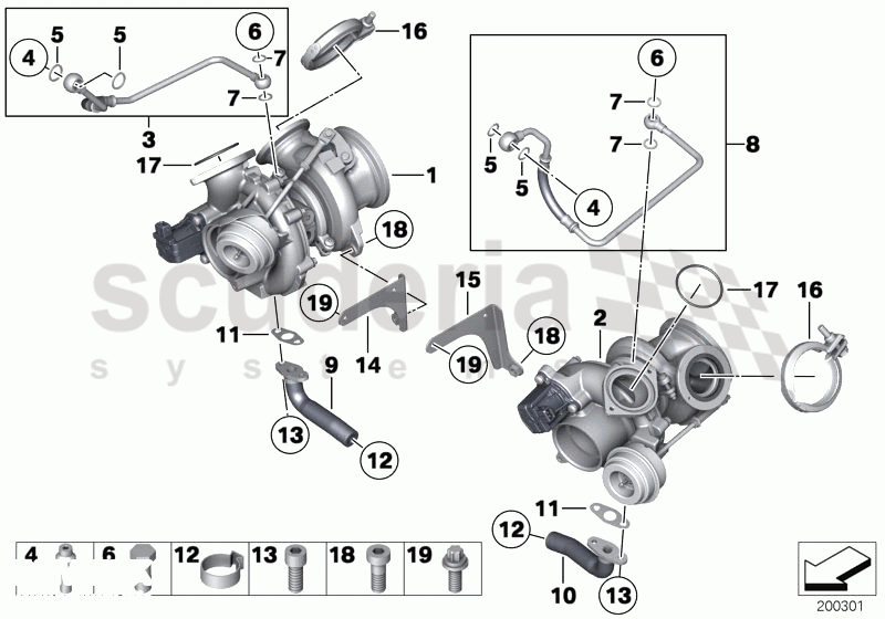 TURBO CHARGER WITH LUBRICATION of Rolls Royce Rolls Royce Ghost Series I (2009-2014)