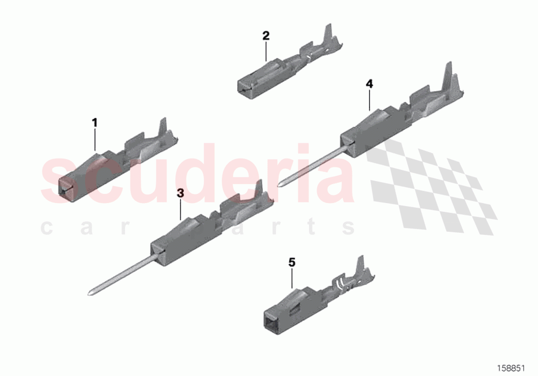 Contact system MQS of Rolls Royce Rolls Royce Cullinan RR31(2017-2023)