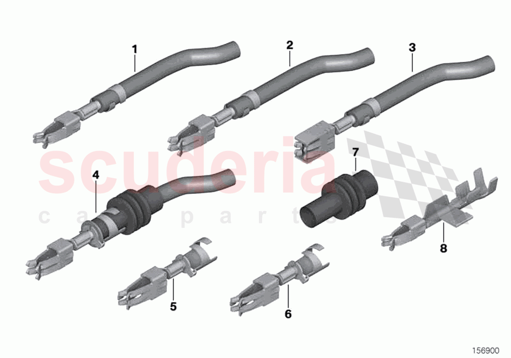 Double leaf spring contact of Rolls Royce Rolls Royce Cullinan RR31(2017-2023)
