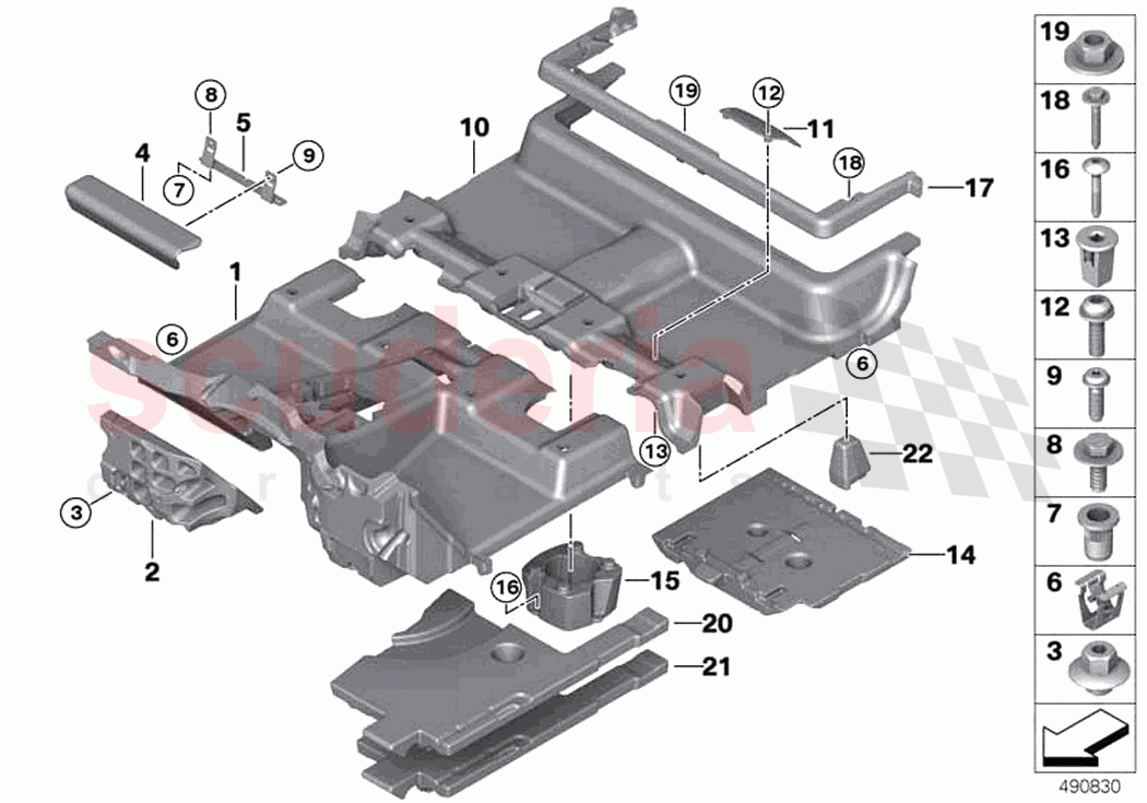 Floor covering of Rolls Royce Rolls Royce Cullinan RR31(2017-2023)