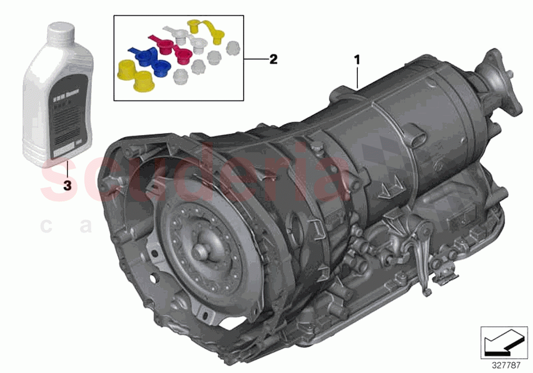 Automatic transmission GA8HP90Z of Rolls Royce Rolls Royce Dawn RR6(2017-2023)