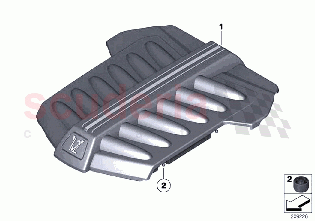 Sound protection cap of Rolls Royce Rolls Royce Dawn RR6(2017-2023)