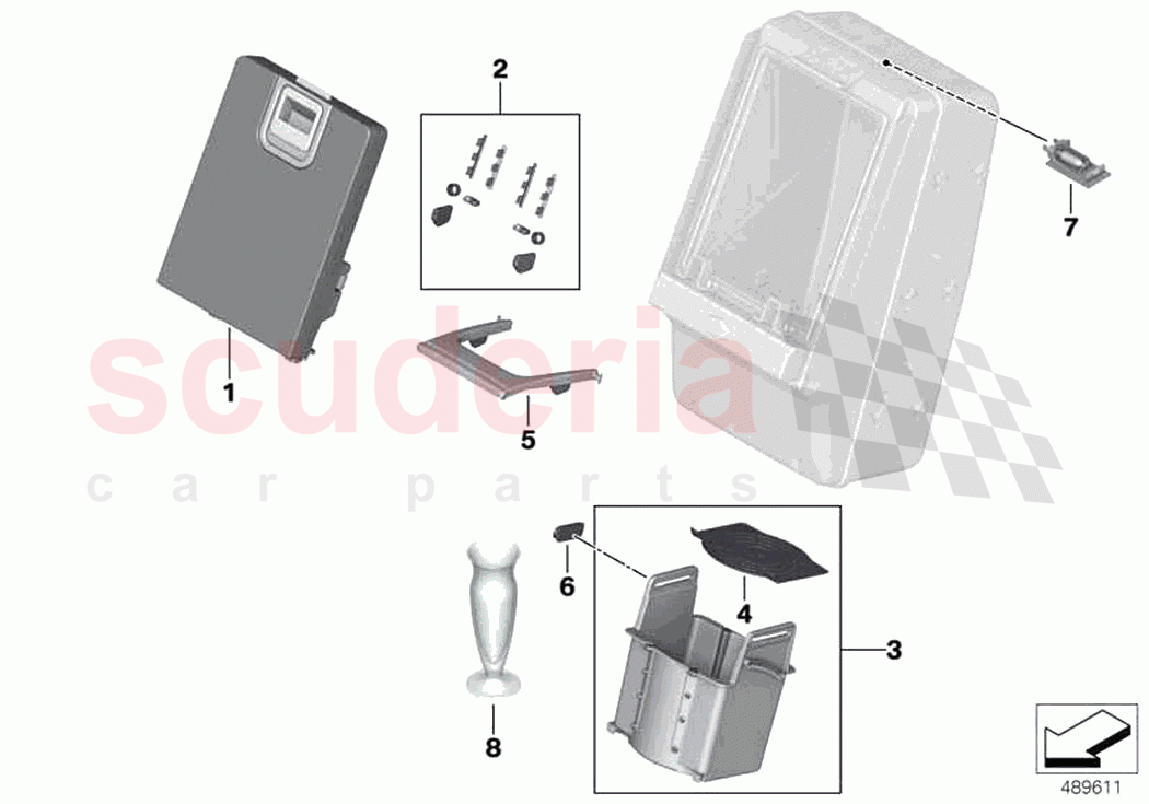Separate components cool box of Rolls Royce Rolls Royce Ghost Extended RR22(2019-2023)