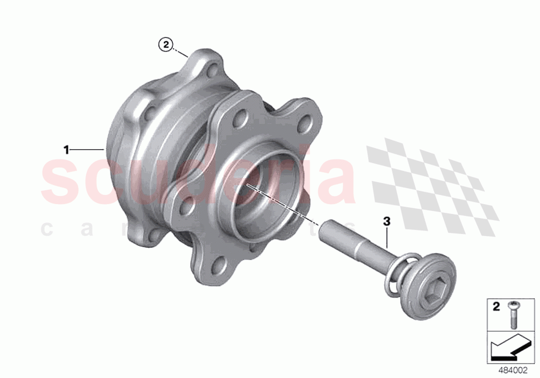Wheel bearings of Rolls Royce Rolls Royce Ghost Extended RR22(2019-2023)