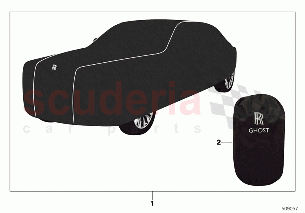 Car cover indoor of Rolls Royce Rolls Royce Ghost Extended RR22(2019-2023)