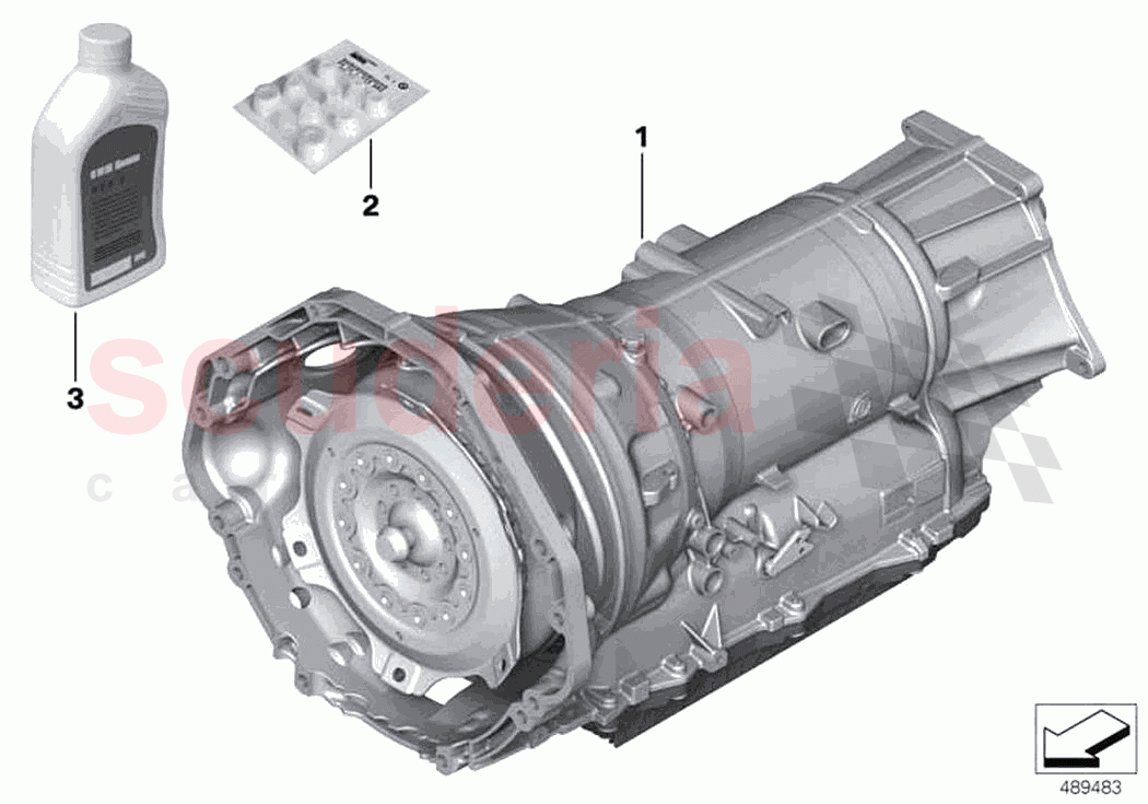 AT GA8HP95Z all wheel drive vehicle of Rolls Royce Rolls Royce Ghost RR21(2019-2023)