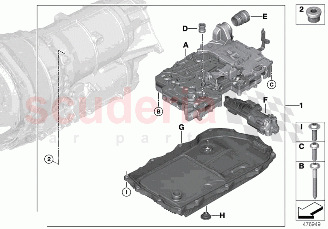 GA8HP95Z mechatronics of Rolls Royce Rolls Royce Ghost RR21(2019-2023)