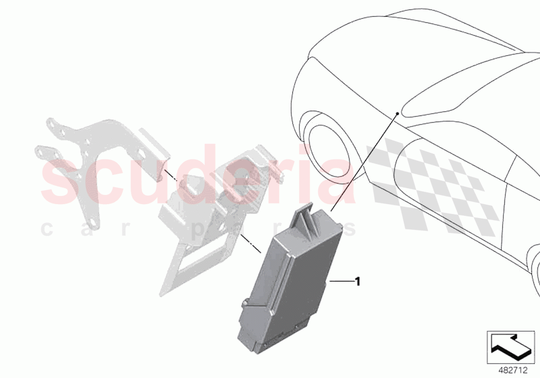 Control units heat comfort pack of Rolls Royce Rolls Royce Ghost RR21(2019-2023)