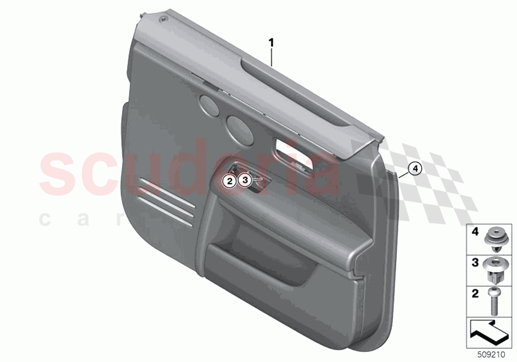 Door trim rear of Rolls Royce Rolls Royce Ghost RR21(2019-2023)