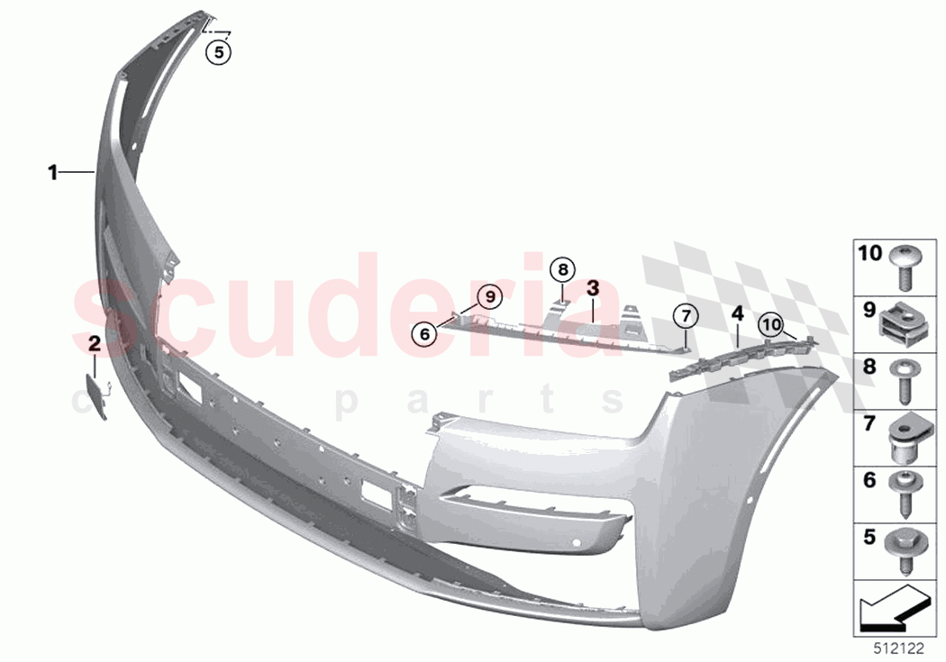 Trim panel front of Rolls Royce Rolls Royce Ghost RR21(2019-2023)