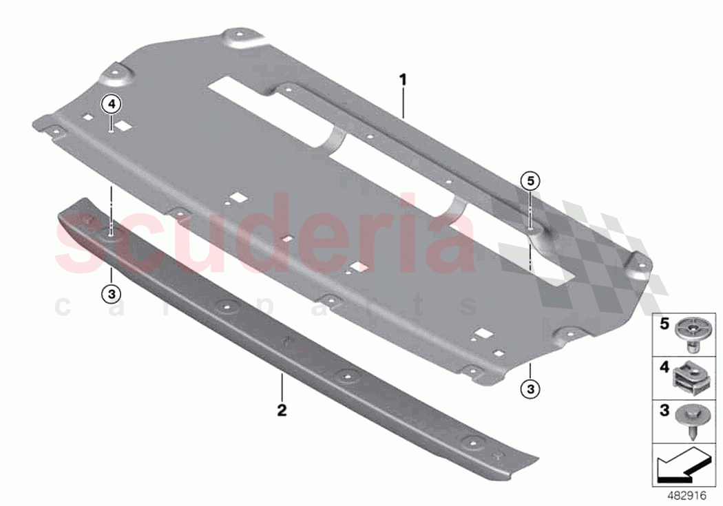 Underbonnet screen of Rolls Royce Rolls Royce Ghost RR21(2019-2023)
