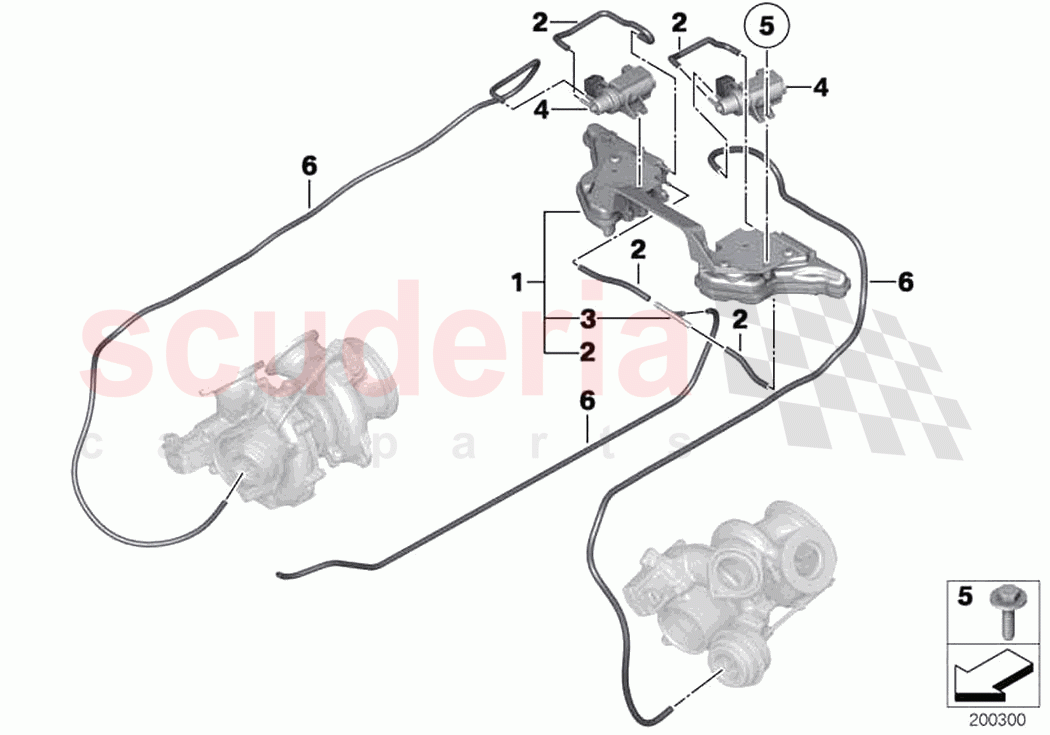Vacuum control exhaust turbocharger of Rolls Royce Rolls Royce Ghost RR4(2017-2019)
