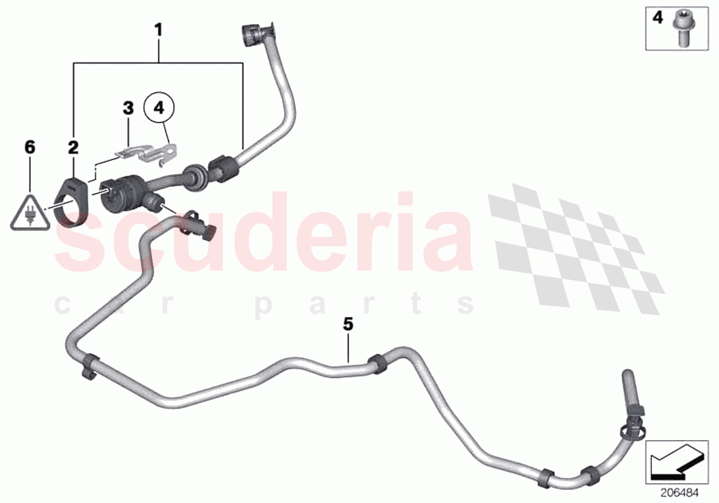 Fuel tank breather valve of Rolls Royce Rolls Royce Ghost RR4(2017-2019)
