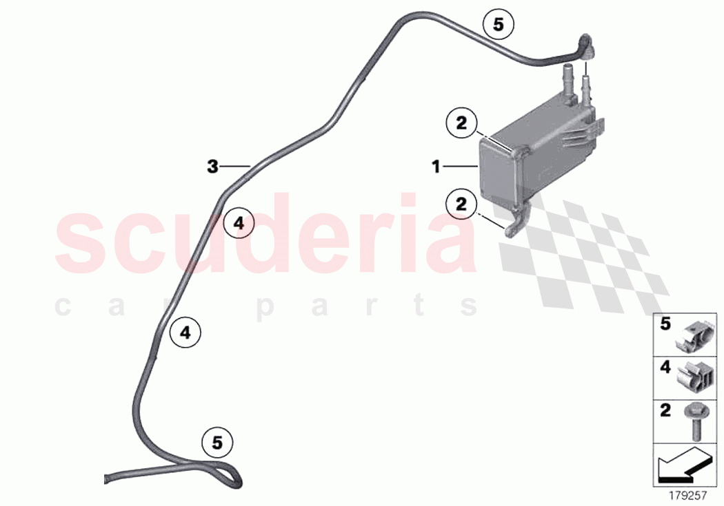 Activated Charcoal Filter FUEL VENTILAT of Rolls Royce Rolls Royce Ghost RR4(2017-2019)