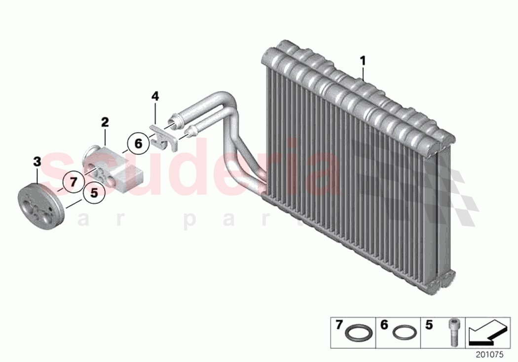 Evaporator Expansion valve of Rolls Royce Rolls Royce Ghost RR4(2017-2019)
