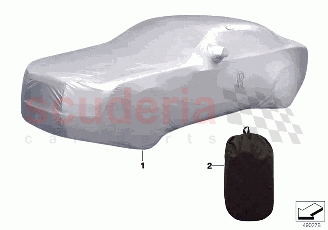 Car Cover Outdoor of Rolls Royce Rolls Royce Ghost RR4(2017-2019)