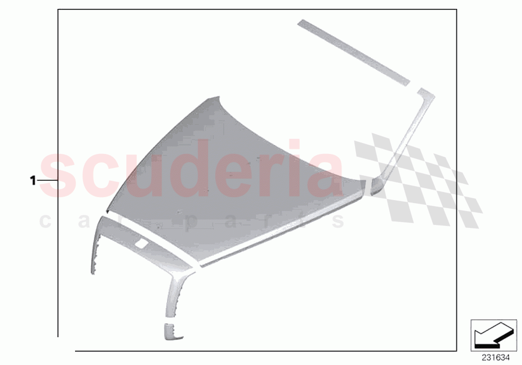 Retrofit Satin Silver Bonnet Surrounds of Rolls Royce Rolls Royce Ghost RR4(2017-2019)