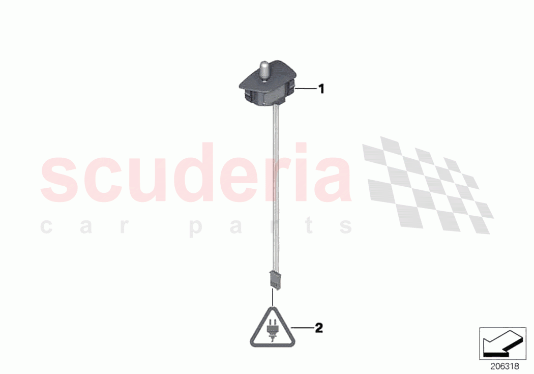 Steering column switch of Rolls Royce Rolls Royce Ghost RR4(2017-2019)