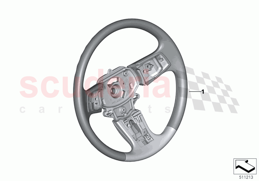 Retrofit Coloured Steering Wheel of Rolls Royce Rolls Royce Phantom Extended RR12(2017-2023)