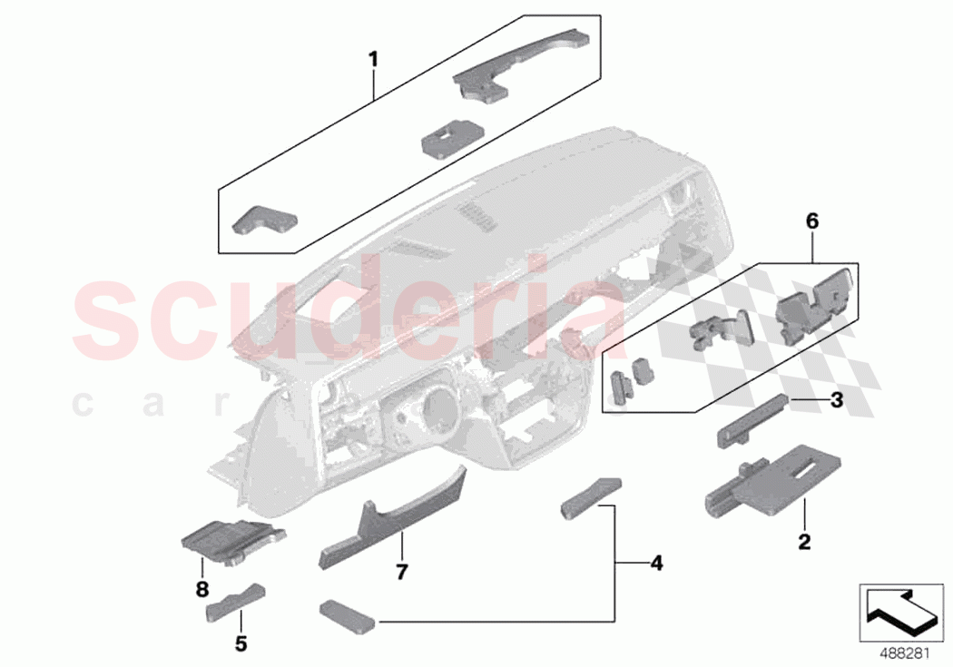 Sound insulation front II of Rolls Royce Rolls Royce Phantom Extended RR12(2017-2023)