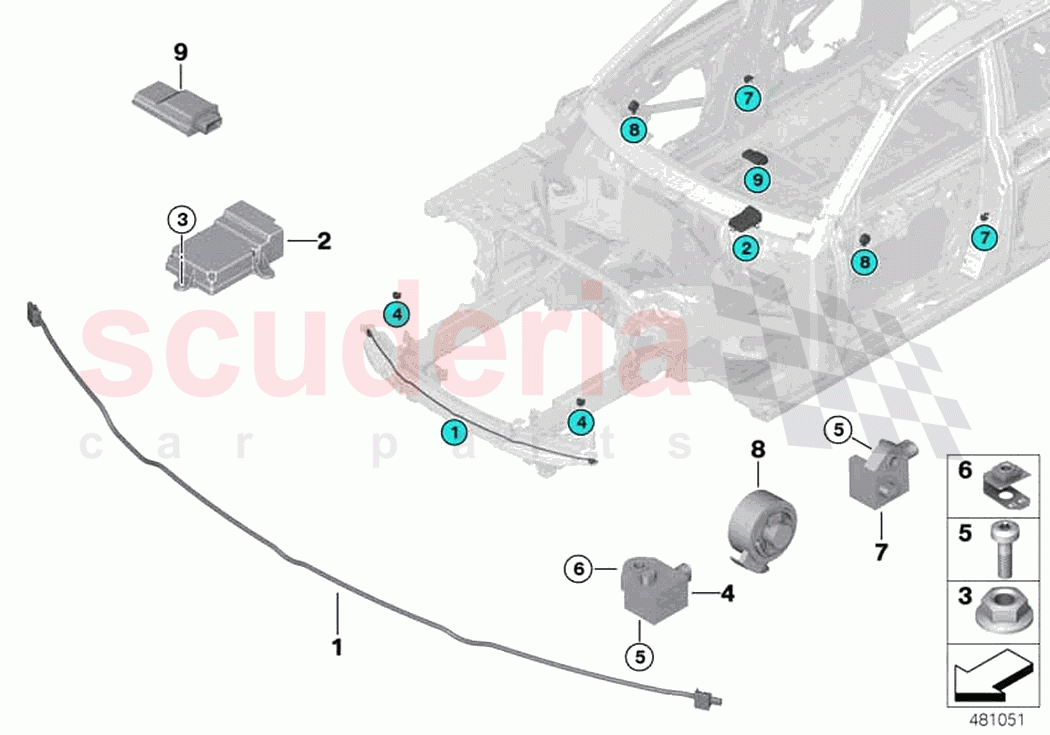 Electric parts airbag of Rolls Royce Rolls Royce Phantom RR11(2017-2023)