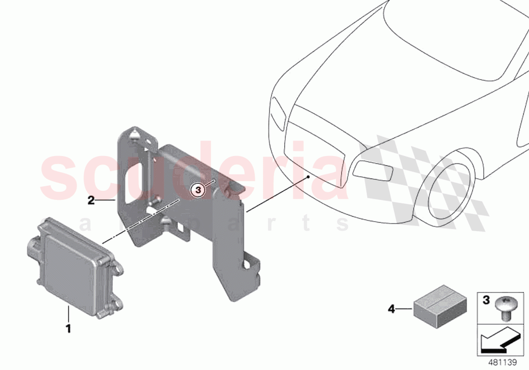 ACC Sensor of Rolls Royce Rolls Royce Phantom RR11(2017-2023)