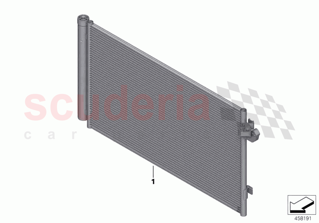 Condenser air conditioning of Rolls Royce Rolls Royce Phantom RR11(2017-2023)