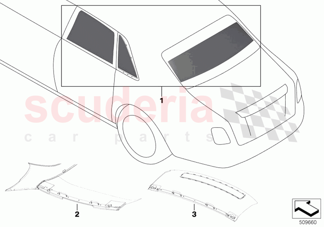 Retrofit Rear Compartment Curtains of Rolls Royce Rolls Royce Phantom RR11(2017-2023)