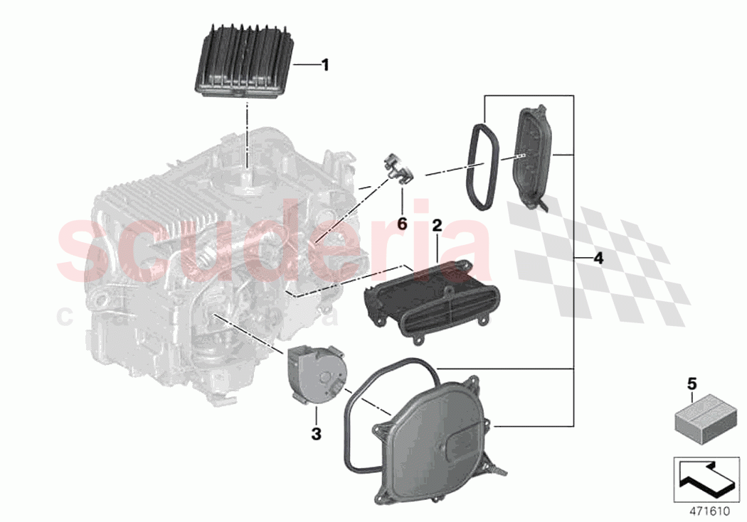 Single parts headlight LED of Rolls Royce Rolls Royce Wraith RR5(2017-2023)
