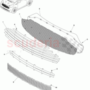Mesh, Front Grille for 