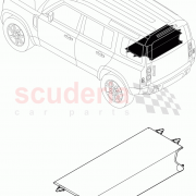PANEL - REAR PACKAGE TRAY TRIM for 