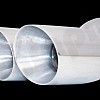 Photo of Cargraphic Sport Rear Silencer Set with Exhaust Flaps for the Porsche Panamera (2010-2016) - Image 6