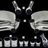 Photo of Cargraphic Sport Rear Silencer Set and Tailpipe Sets for the Porsche 993 GT/Turbo/Turbo S - Image 1