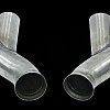 Photo of Cargraphic Adapter Set for OE Tailpipes for the Porsche 997 (Mk I) Carrera - Image 3