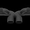 Photo of Cargraphic Lightweight Rear Silencer Replacement for the Porsche 997 (Mk I) Carrera - Image 1