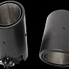 Photo of Cargraphic Carbon fibre double end tailpipe set for the Porsche Cayenne Turbo (2003-2017) - Image 4