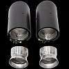 Photo of Cargraphic Carbon fibre double end tailpipe set for the Porsche Cayenne Turbo (2003-2017) - Image 3