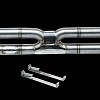 Photo of Cargraphic Rear Silencer Replacement X for the Porsche 997 (Mk I) Carrera - Image 1