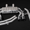 Photo of Capristo Valved Exhaust with Middle Silencer Delete, 200 Cell OPF/GPF Replacement, & Carbon Tips (G80/G82) for the BMW M3 - Image 1