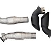 Photo of Novitec power optimised exhaust system WITHOUT flap-regulation, with black oval tips for the Ferrari 812 Competizione Coupe/Aperta - Image 1